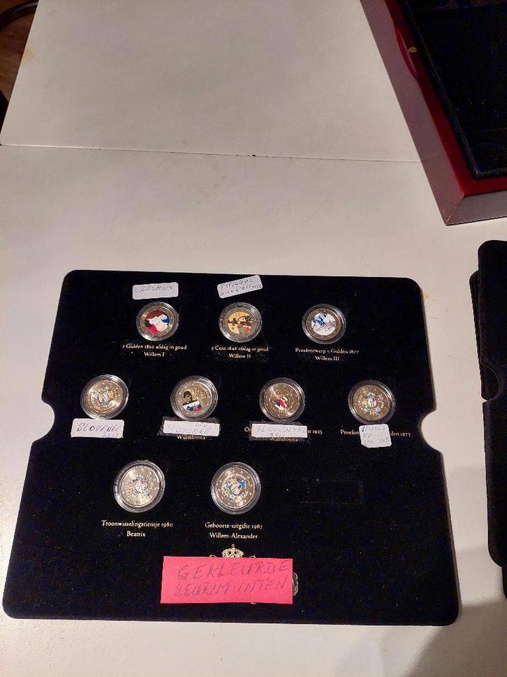 gekleurde munten, Postzegels en Munten, Munten | Europa | Euromunten, 2 euro, Monaco, Ophalen of Verzenden