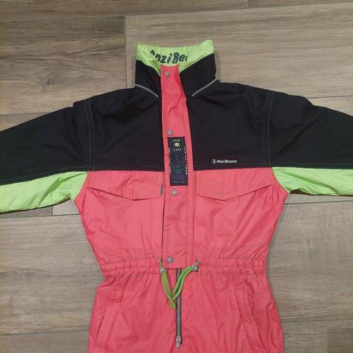 Vintage / retro 90s fout skipak maat S / 46 merk Anzi Besson, Kleding | Heren, Wintersportkleding, Gedragen, Pak, Maat 46 (S) of kleiner