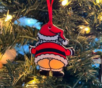 Kerstman zonder broek beschikbaar voor biedingen