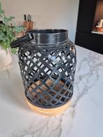 House doctor windlicht bamboe, Ophalen of Verzenden, Zo goed als nieuw, Hout, 25 tot 50 cm