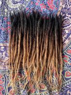 50 nieuwe ombre human hair dread extensions 35cm nu 250€, Ophalen of Verzenden, Nieuw, Pruik of Haarverlenging