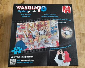 Wasgij mystery puzzel 2 'stop de klok' 950 stukjes beschikbaar voor biedingen