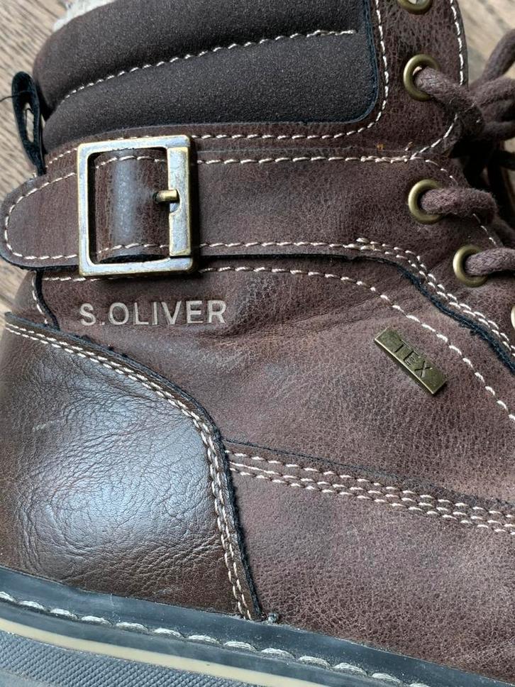 S. Oliver boots laarzen, Kleding | Heren, Schoenen, Zo goed als nieuw, Boots, Bruin, Ophalen of Verzenden