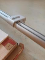 Gordijnrails Ikea Kvartal, rvs kleur, 1,81 mtr., Huis en Inrichting, Ophalen, Strak, Gebruikt, Overige kleuren