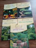 Creatief in de tuin / 2 kruiden/ buxus/ bamboe/ bonsai, Ophalen, Zo goed als nieuw, Diverse schrijvers, Tuinieren en Tuinplanten