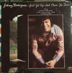 Johnny Rodriguez - Just Get Up And Close The Door LP, Gebruikt, Ophalen of Verzenden, 12 inch