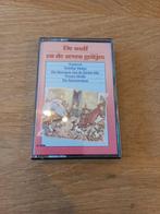 Efteling de wolf en de zeven geitjes cassettebandje, Cd's en Dvd's, Cassettebandjes, Ophalen of Verzenden, Zo goed als nieuw, 1 bandje