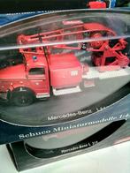 Schuco Mercedes L6600 Feuerwehr met kraan, Hobby en Vrije tijd, Modelauto's | 1:43, Ophalen of Verzenden, Nieuw, Tractor of Landbouw