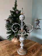 2 Oude metalen kandelaar hoffz ptmd style stoer kandelaars, Antiek en Kunst, Ophalen of Verzenden, Overige materialen