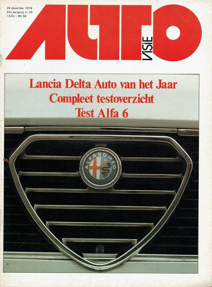 Autovisie 1979 nr. 26 (o.a. Alfa Romeo Alfa 6 2,5 aut.), Boeken, Auto's | Folders en Tijdschriften, Gelezen, Algemeen, Verzenden