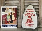 Vintage Franse strijkijzer onderzetter Porte-Fer à repasser, Antiek en Kunst, Curiosa en Brocante, Ophalen of Verzenden