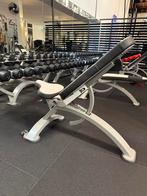 6x Panatta incline verstelbaar bankje, Gebruikt, Ophalen of Verzenden, Metaal, Borst