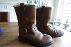 Timberland korte bruine laarzen met bont maat 7, Bruin, Lage of Enkellaarzen, Ophalen of Verzenden, Zo goed als nieuw