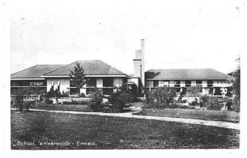 959369 Ermelo Gld 1939 School s Heerenloo Gelopen met zegel beschikbaar voor biedingen