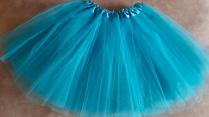 Nieuw lichtblauw petticoat / tule / tutu / onderrok, 34 tm44, Kleding | Dames, Rokken, Nieuw, Blauw, Boven de knie, Ophalen of Verzenden