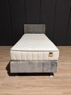 Boxspring met Auping Vivo matras 90x200, Huis en Inrichting, 90 cm, Eenpersoons, Ophalen of Verzenden, Zo goed als nieuw