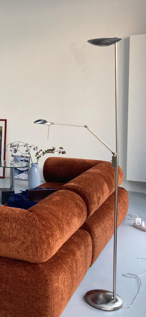 Design vloerlamp, Huis en Inrichting, Lampen | Vloerlampen, Gebruikt, 150 tot 200 cm, Ophalen