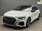Audi A3 Sportback 45 TFSI e S edition Competition l Pano l V, Automaat, Gebruikt, Zwart, Wit
