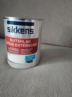 Sikkens verf gitzwart zijdeglans ral 9005 nieuw, Doe-het-zelf en Verbouw, Verf, Beits en Lak, Zwart, Nieuw, Ophalen of Verzenden