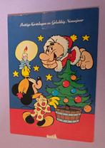 Mickey Mouse bij kerstboom, Verzamelen, Ansichtkaarten | Themakaarten, Verzenden, Gelopen