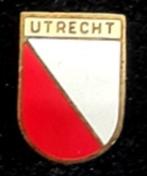 Utrecht stadswapen speld- rood-wit, Verzamelen, Speldjes, Pins en Buttons, Verzenden, Nieuw, Stad of Land, Speldje of Pin