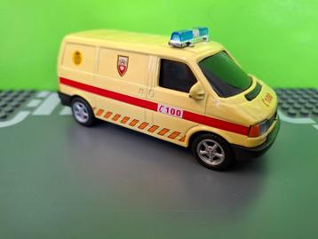 Cararama - Volkswagen Transporter 100 België [wit] 1/43 beschikbaar voor biedingen