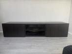Ikea Besta tv meubel zwartbruin (moet zsm weg), Huis en Inrichting, Kasten | Televisiemeubels, 100 tot 150 cm, Ophalen of Verzenden