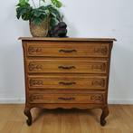 Vintage, Queen Ann ladekast, commode dressoir. 041008, Huis en Inrichting, Kasten | Ladekasten, Minder dan 100 cm, 25 tot 50 cm