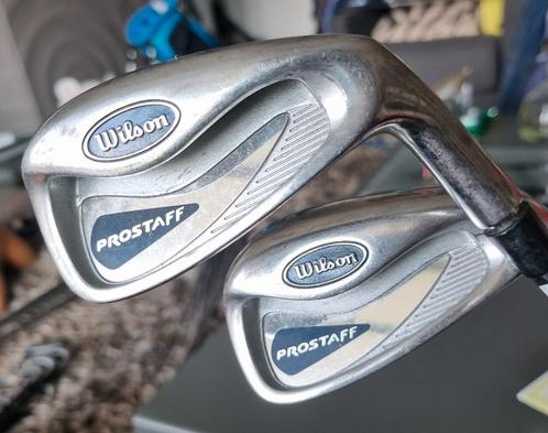 Wilson ProStaff ijzers 6 & 8, goede gebruikte conditie., Sport en Fitness, Golf, Gebruikt, Club, Overige merken, Ophalen of Verzenden