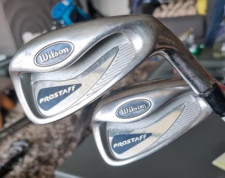 Wilson ProStaff ijzers 6 & 8, goede gebruikte conditie., Sport en Fitness, Golf, Gebruikt, Club, Overige merken, Ophalen of Verzenden
