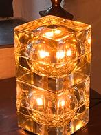 Glazen Design Lamp Mendini, Huis en Inrichting, Ophalen, Zo goed als nieuw, Glas, 50 tot 75 cm