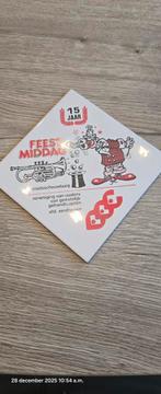 Tegeltje 1991 15 jaar bestaan van de VOGG Eindhoven, Ophalen of Verzenden