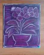 Orchidee schilderij, Antiek en Kunst, Ophalen of Verzenden