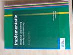 Implementstie effectieve verbetering van de patientenzorg, Boeken, Studieboeken en Cursussen, Ophalen of Verzenden, Beta, Zo goed als nieuw