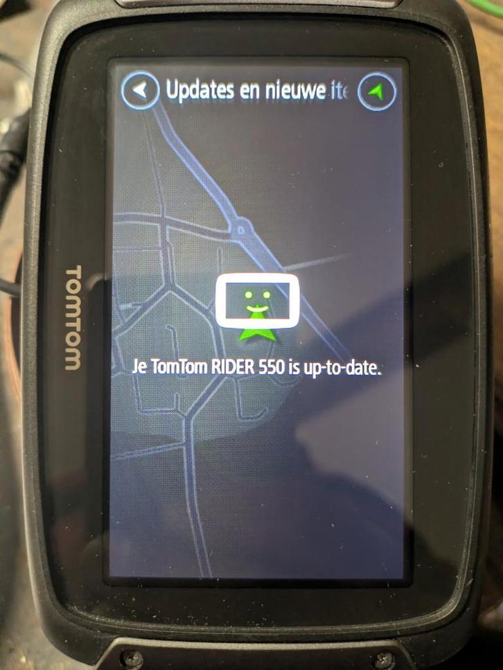 TomTom Rider 550 Navigatiesysteem, Auto diversen, Autonavigatie, Zo goed als nieuw, Ophalen of Verzenden