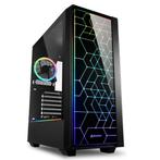 PC CASE RGB 50% korting >  Sharkoon RGB LIT 100 Midi Tower, Computers en Software, Computerbehuizingen, Ophalen