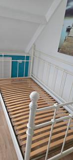 Ikea tromsnes, Huis en Inrichting, Slaapkamer | Bedden, Ophalen, Gebruikt, 90 cm, Eenpersoons