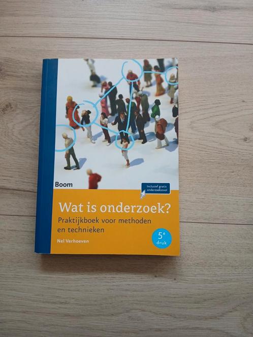 Nel Verhoeven - Wat is onderzoek?, Boeken, Wetenschap, Nieuw, Ophalen of Verzenden