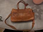 Lederen laptoptas merk Burkely, Sieraden, Tassen en Uiterlijk, Tassen | Damestassen, Ophalen of Verzenden, Gebruikt, Bruin