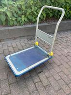 Prestar plateauwagen transport kar werkplaats trolley, 100 liter of meer, Ophalen of Verzenden, Zo goed als nieuw, Transportkar