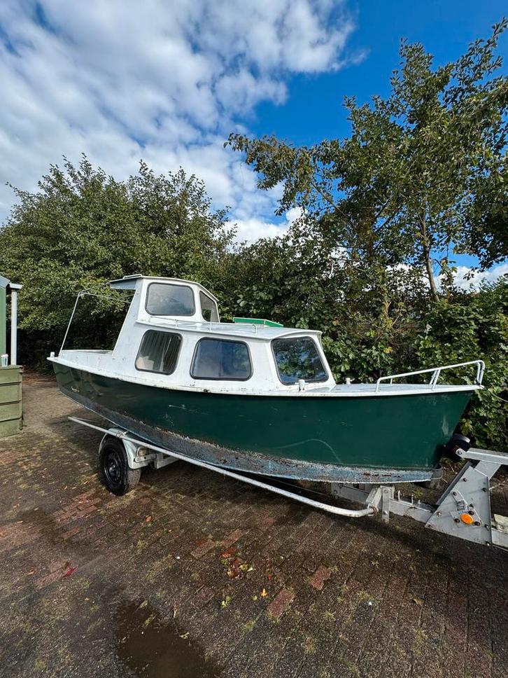 Kajuitboot Opknapper - Winterproject!, Watersport en Boten, Bootonderdelen, Gebruikt, Ophalen