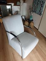 Woood Halifax Fauteuil - Set van 2, Huis en Inrichting, Fauteuils, 75 tot 100 cm, Ophalen of Verzenden, Zo goed als nieuw, Metaal
