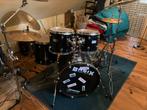 Basix drumstel+Zildjian bekkens+dubbel pedaal–compleet!, Muziek en Instrumenten, Drumstellen en Slagwerk, Ophalen, Gebruikt, Overige merken