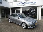 Mercedes-Benz C-Klasse 1.6 C180 Kompr. Sedan AMG 2009 Grijs, Auto's, Zwart, Met garantie (alle), Leder en Stof, 14 km/l