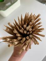 100 houten sateprikkers, Ophalen of Verzenden, Nieuw