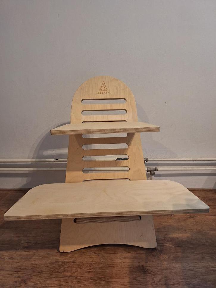 Sta bureau standaard/sta zit verhoger, Computers en Software, Laptopstandaarden, Zo goed als nieuw, Ophalen of Verzenden