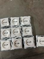 Berker Stopcontacten Polarwit - 10 Stuks, Doe-het-zelf en Verbouw, Ophalen, Nieuw, Stopcontact