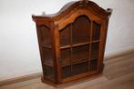 antieke klassiek hollandse  wandvitrine in barokstijl, Ophalen, 50 tot 100 cm, Minder dan 25 cm, Minder dan 100 cm