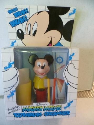 Disney Mickey Mouse elektrische tandenborstel organizer nieu beschikbaar voor biedingen