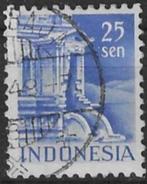 Indonesië NVPH 376 P gestempeld MET PLAATFOUT, Zuidoost-Azië, Ophalen of Verzenden, Gestempeld